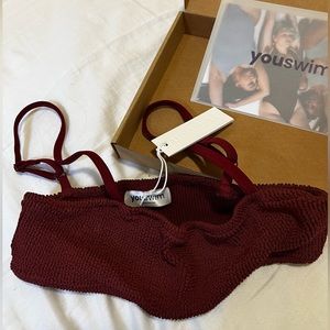Youswim Poise Top - Garnet